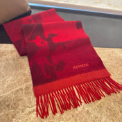 HERMES 25S SCARF 170 IN CASHMERE 854665