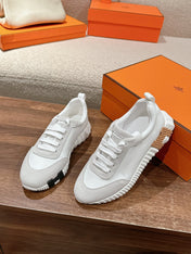 MAINLAND SNEAKER IN PALE GRAY SUEDE AND WHITE CALFSKIN 959308