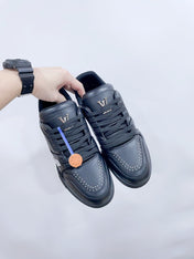 TRAINER SNEAKER IN BLACK CALFSKIN