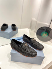 Crochet Loafer 10mm Black