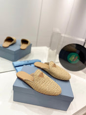 Crochet Mules 5mm Beige