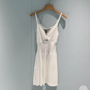 MIUMIU 26S KNIT SLIP DRESS 947