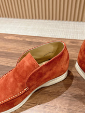 LP OPEN WALK LOAFERS FIRE SUEDE