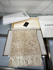 LOEWE 25S SCARF 180 IN CASHMERE WOOL 706575