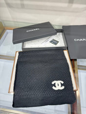 CHANEL 25S SCARF 175 CM IN  WOOL CASHMERE 943087