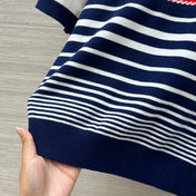 GUCCI SHORT-SLEEVE KNIT TOP 138