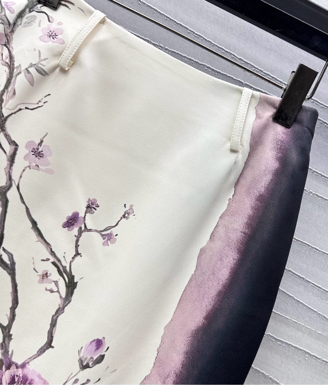 DIOR PRINTED STRAIGHT SKIRT 272228