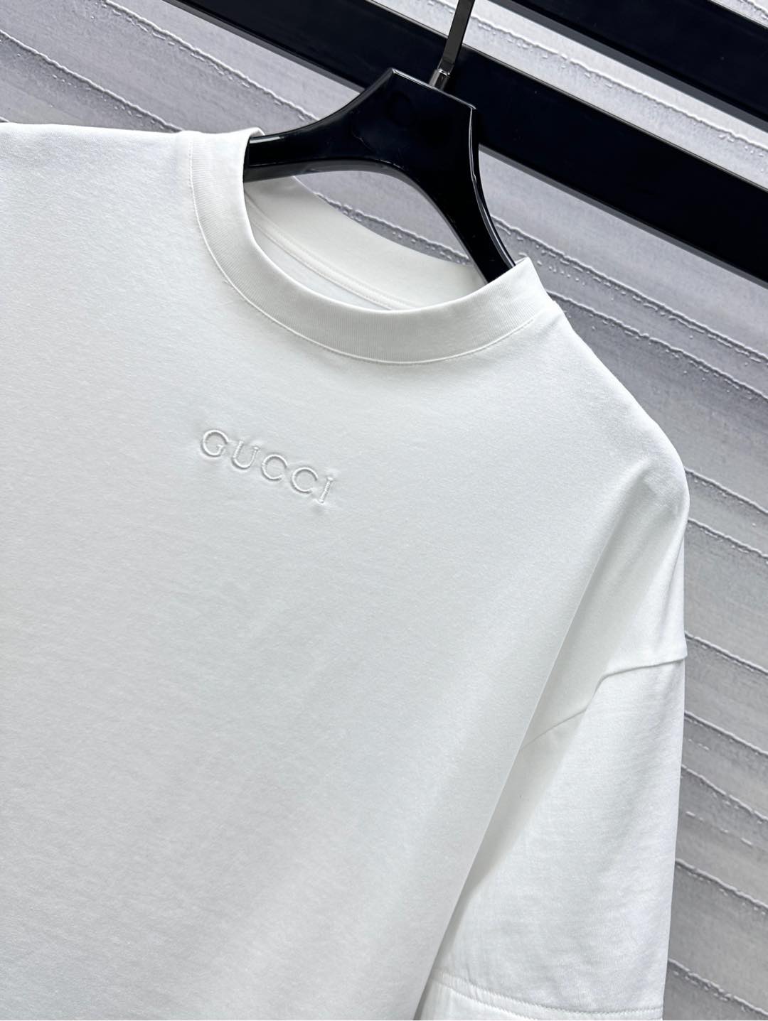 GUCCI CREW NECK SHORT-SLEEVE COTTON TEE
