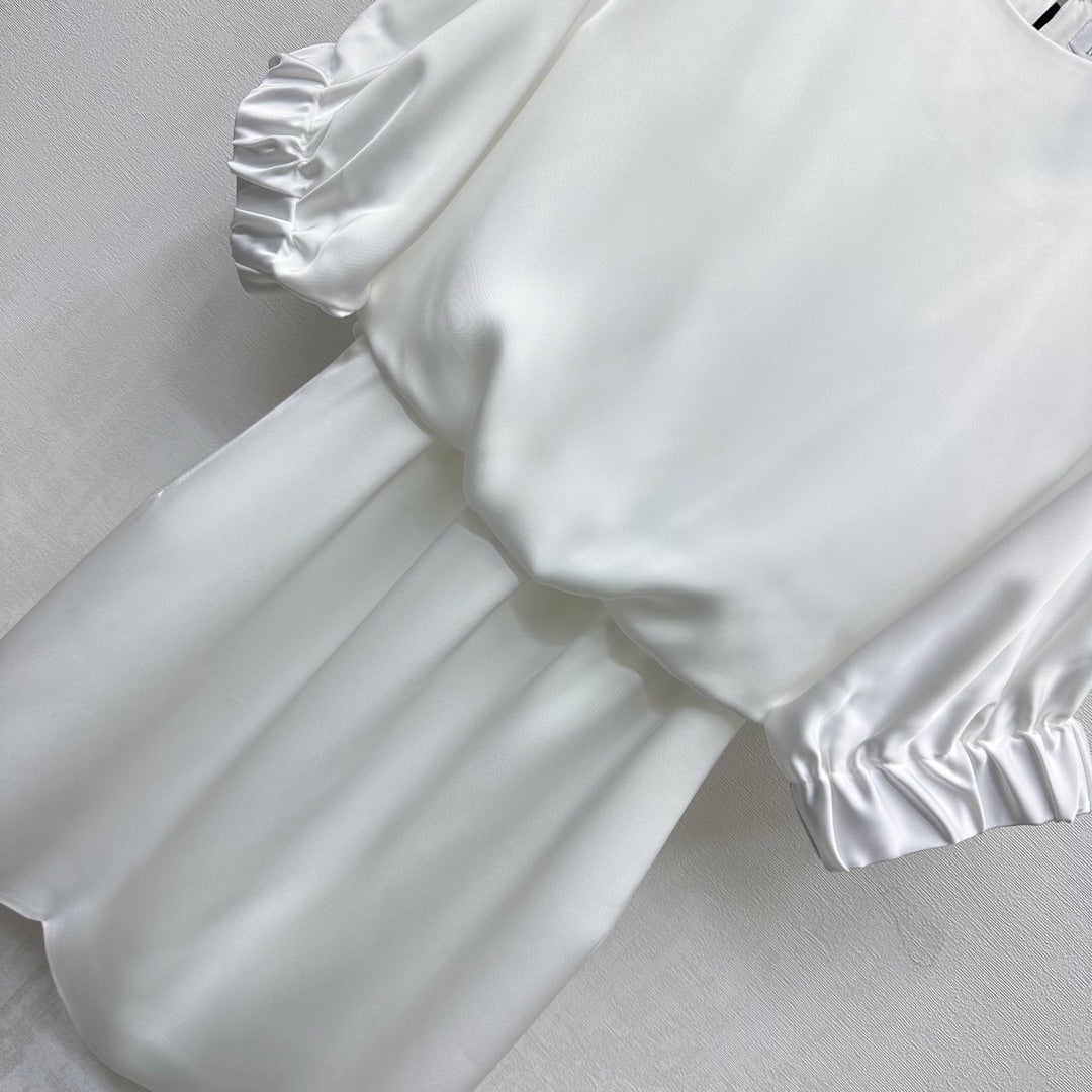 MAXMA 25S SHORT SLEEVE DRESS WITH BOW 264550