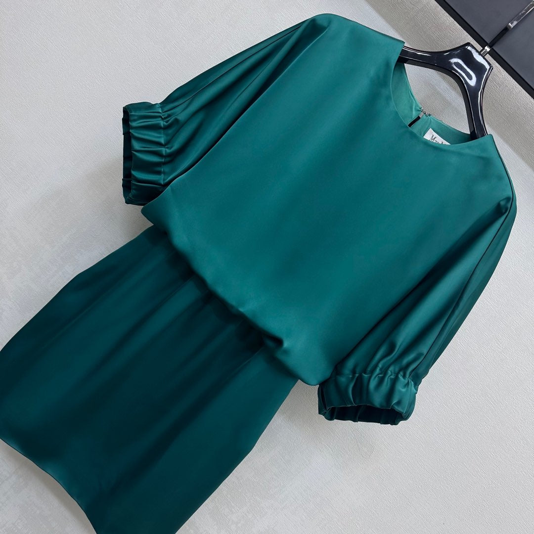 MAXMA 25S SHORT SLEEVE DRESS WITH BOW 264552