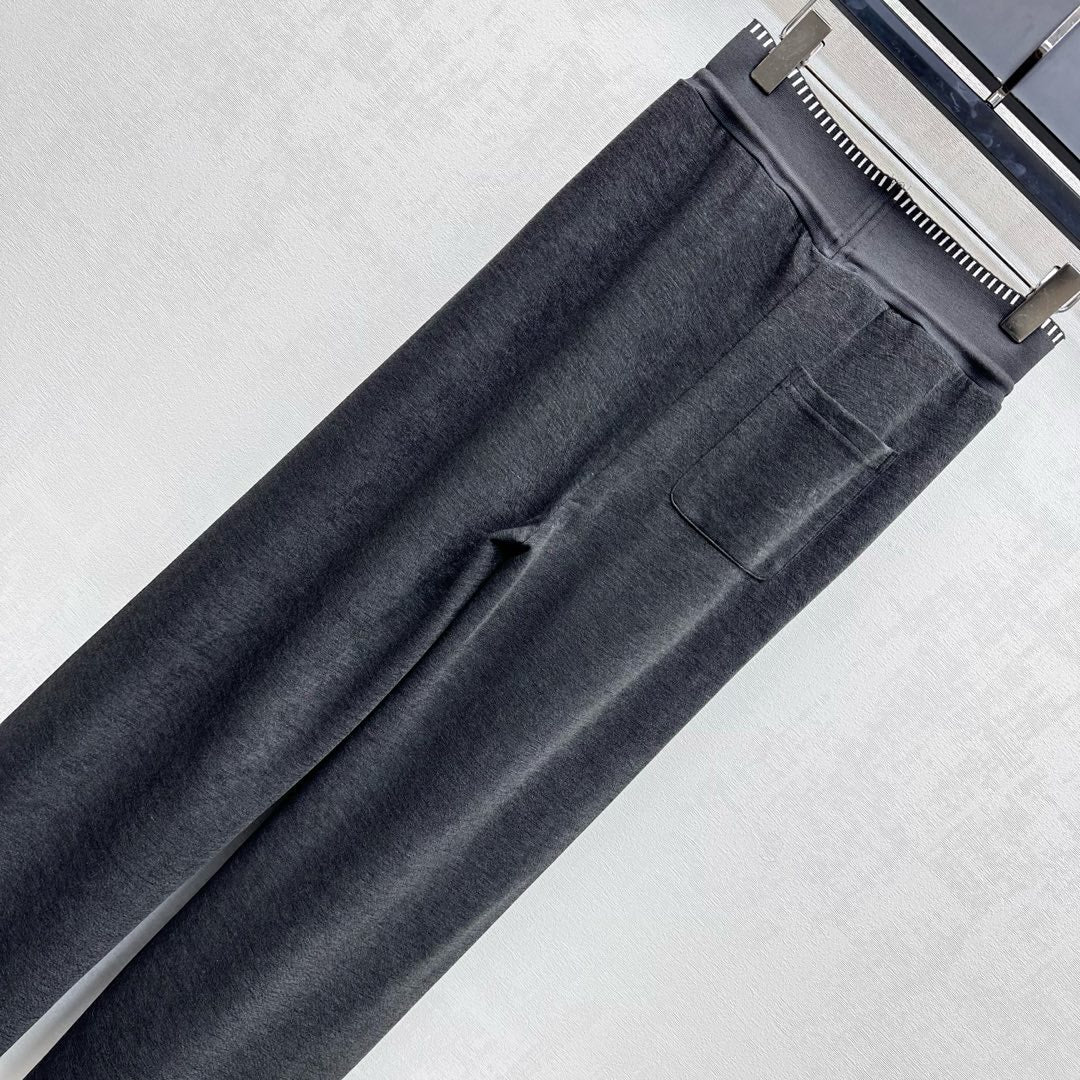 DIOR 25S WIDE-LEG DRAWSTRING PANTS STYLE 018