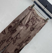 HERMES 26S STRAIGHT LEG PANTS 487