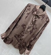 HERMES 26S LONG SLEEVED SHIRT 486