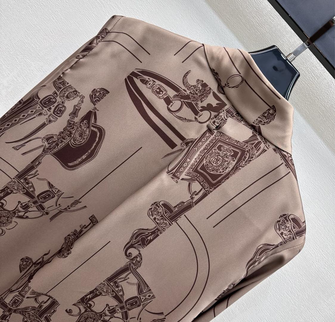 HERMES 26S LONG SLEEVED SHIRT 486