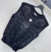 CHANEL 26S SLEEVELESS SWEATER STYLE 1064