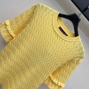 GUCCI 26S SHORT SLEEVE KNIT TOP 355
