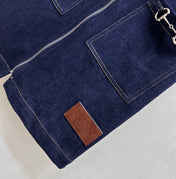 GUCCI 26S ZIP FRONT DENIM DRESS 299