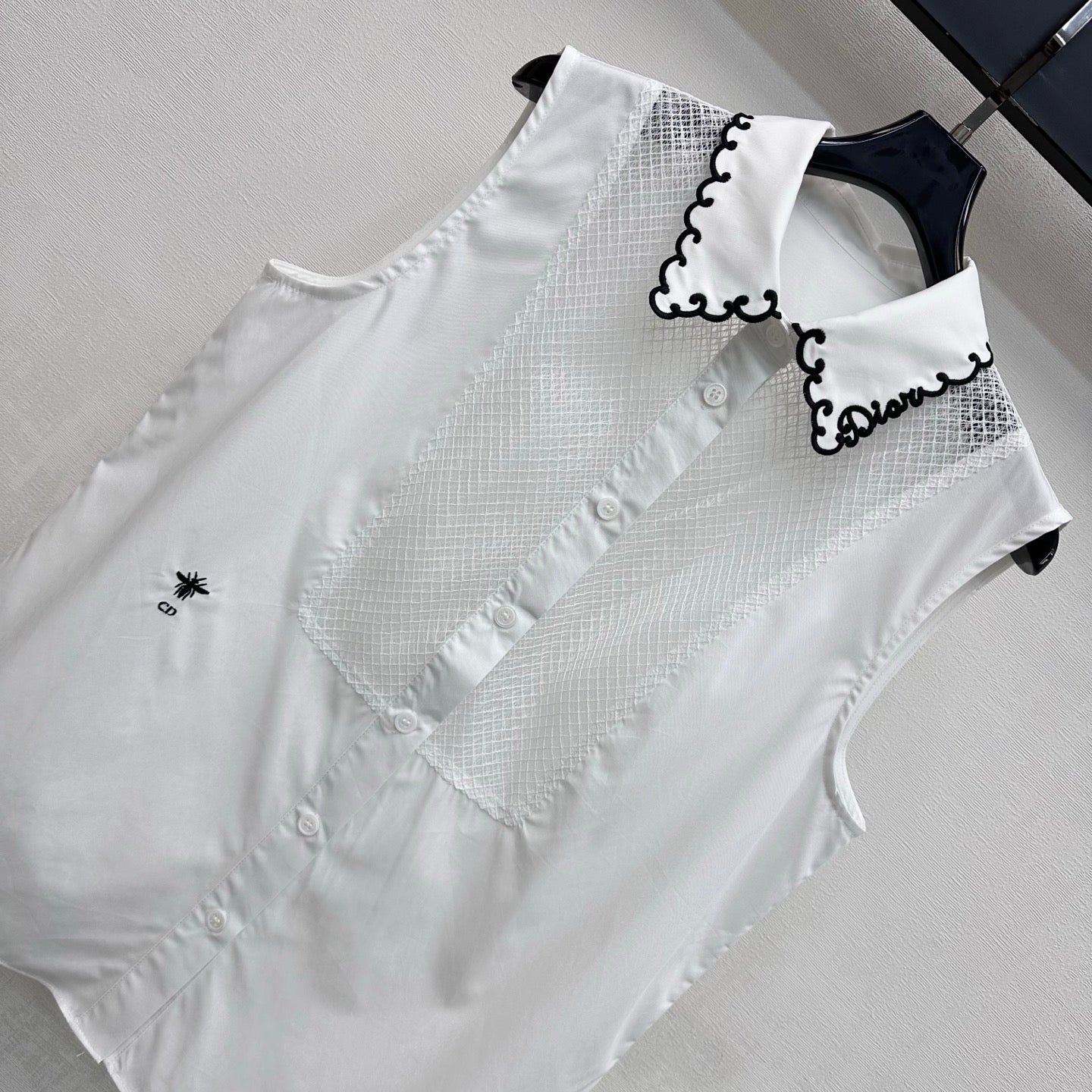 DIOR 26S SLEEVELESS BIB SHIRT 1332
