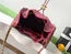 CC 25C HOBO BAGS 40CM DARK RED GRAINED CALFSKIN