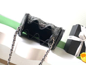CHANEL 26S HOBO BAG 30 IN BLACK CALFSKIN