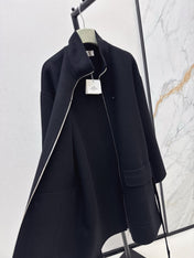 HERMES 25S STAND-COLLAR ZIP-UP JACKET 037