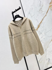 DIOR 25S ZIP-UP KNIT JACKET 544
