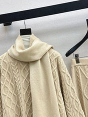 MAX MARA 25S KNIT SKIRT SET 091