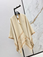 MAX MARA 25S JACQUARD CAPE COAT 008