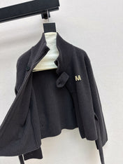 MAX MARA 25S STAND COLLAR CARDIGAN COAT 036