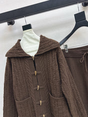 MAX MARA 25S OVERSIZED KNIT SET 034