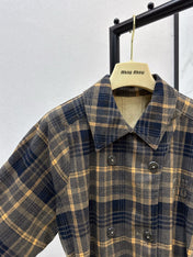 MIUMIU LONG REVERSIBLE COAT STYLE 747