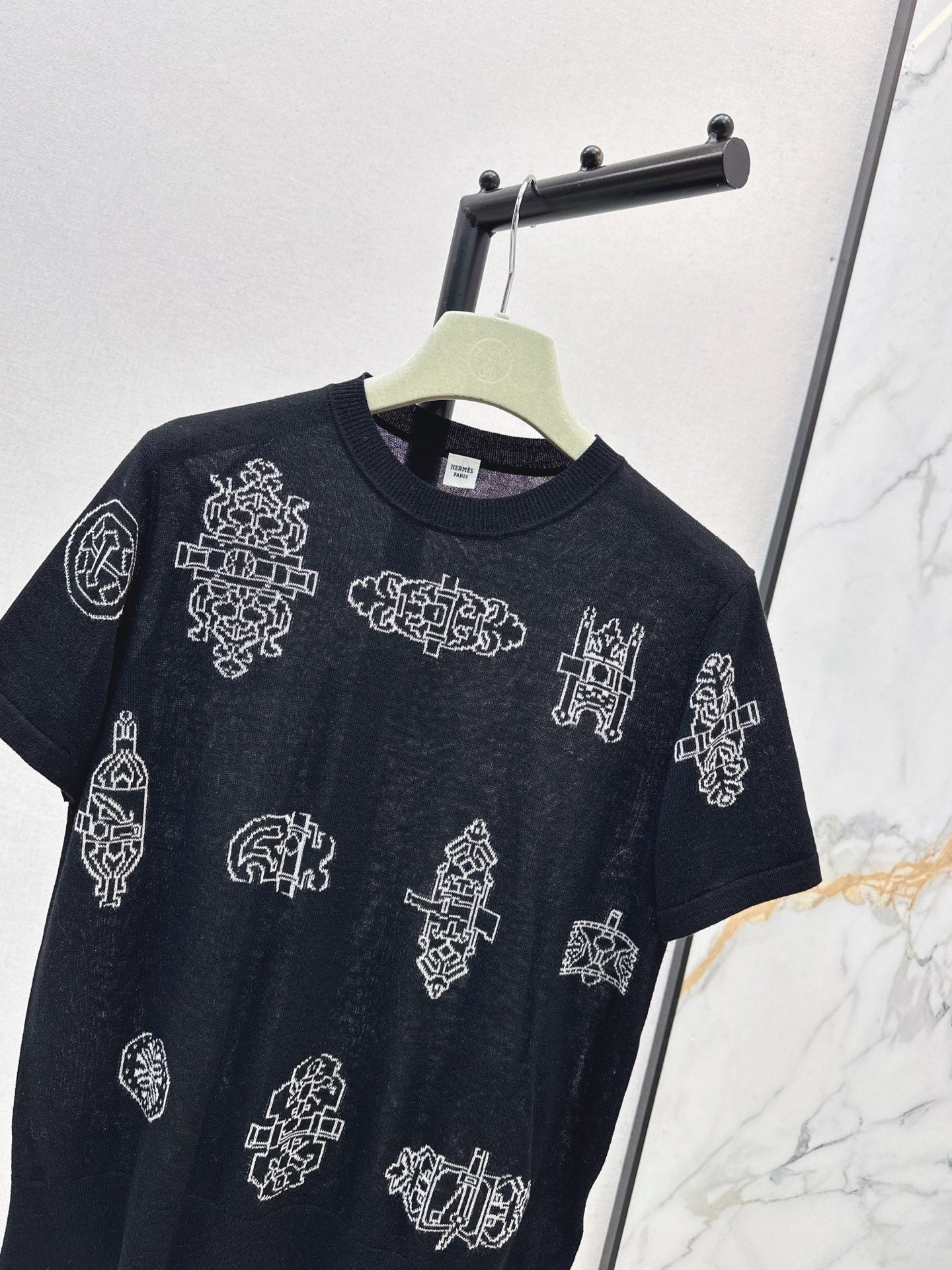 HERMES 25S CREW NECK T-SHIRT 423