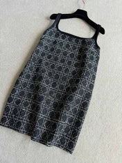 DIOR 25S PLAID DRESS STYLE 010