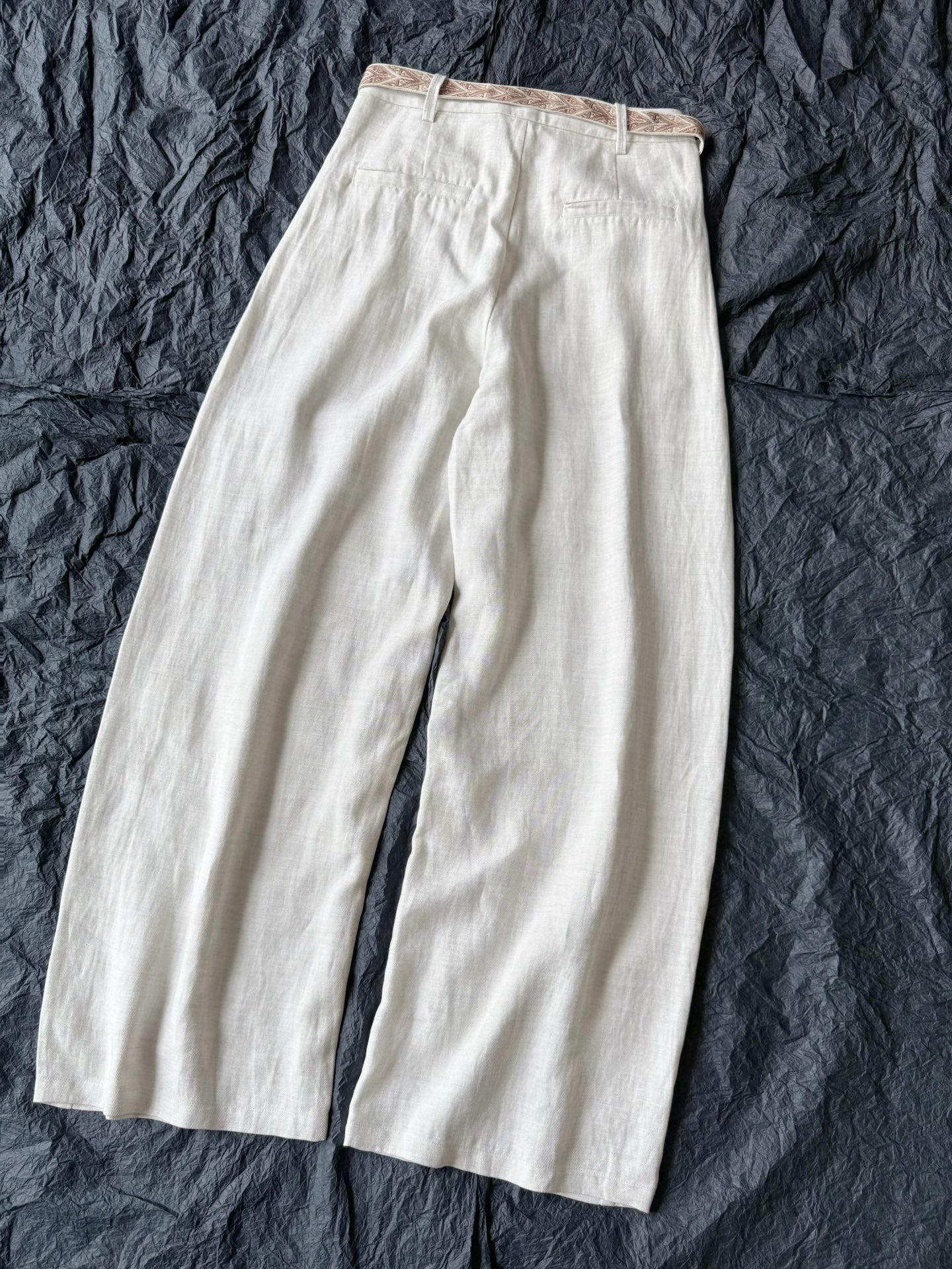 LORO PIANA 26S WIDE LEG PANTS 716