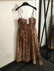 ZIMMERMANN 26S LEOPARD PRINT DRESS STYLE 126