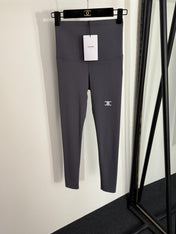 CELINE 26S HIGH-WAISTED STRETCH LEGGINGS STYLE 27