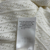 MIUMIU SHORT-SLEEVE KNIT TOP STYLE 397