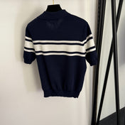 DIOR 26S SHORT-SLEEVE KNIT SWEATER 1028