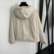 MIUMIU 26S LONG SLEEVE HOODED WINDBREAKER 891