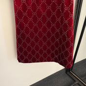 GUCCI 26S RHINESTONE VELVET DRESS 183