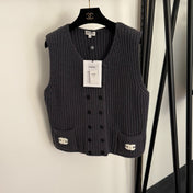 CHANEL 26S KNIT SLEEVELESS TOP 1012