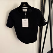 CHANEL 26S SHORT-SLEEVE SWEATER 992