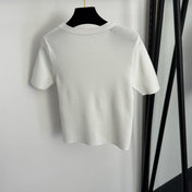PRADA 26S SHORT SLEEVED KNIT TOP 737