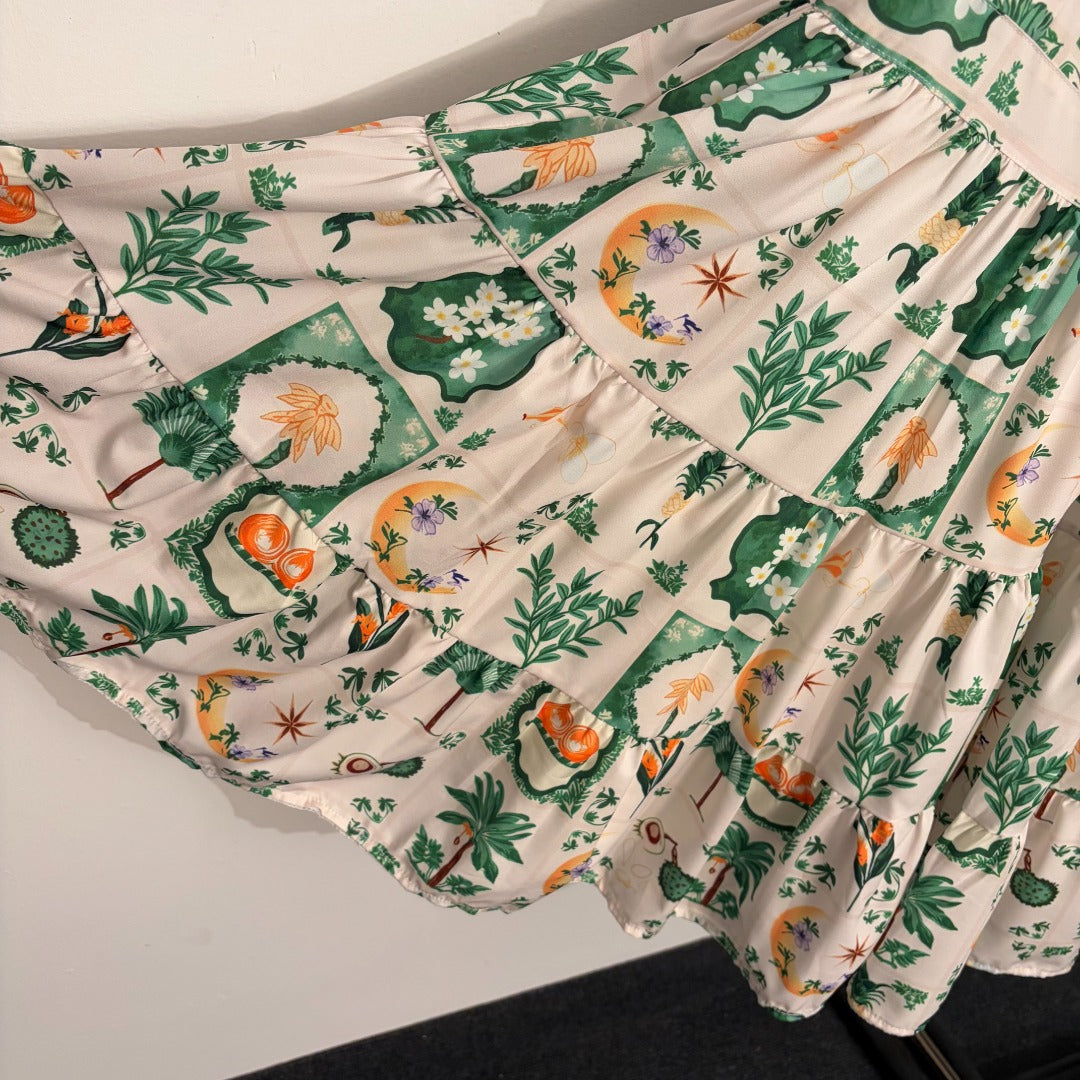 ZIMMERMANN 26S SHORT SPAGHETTI STRAP DRESS STYLE 90