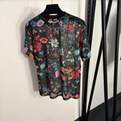 GUCCI 26S MESH SHORT SLEEVE T-SHIRT 318