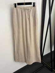 LORO PIANA 26S SHORT-SLEEVE LINEN PANTS SET 997