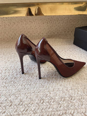 NORMA PUMPS IN CHESTNUT MESH
