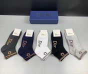 DIOR 26S ANKLE SOCKS 408745 (1 BOX)