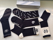 BALENCIAGA 26S CREW SOCKS 423097 (1 BOX)