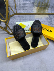 FF Signature 10 Black Cotton Fibre Slide